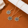 Five Gothic Pendant Necklace and Earring Jewelry Sets view 5