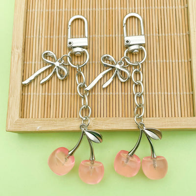 Image 1 showing cherry keychains shown in the product image.