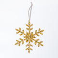 Rhinestone Snowflake Christmas Tree Hangers Ribbon 2 Colors view 5