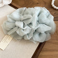 Mesh Organza Flower Hair Comb Pins Three Soft Colors view 8
