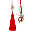 Mixed Male and Female Mouse Vehicle Hanging Ornaments in Pink and Blue view 5