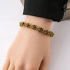 Silver Rose Bracelet