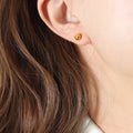 Ball Stud Multi-Strand Ball Chain Tassel Drop Earrings view 4