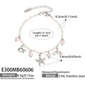 Ocean Charm and Cross Charm Bracelets in Two Metal Tones view 7