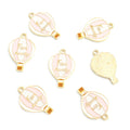 Polished Globe Alloy Charms in 4 Styles for Jewelry Crafts view 8