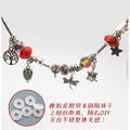 Metallic Crimp Bead Jewelry Findings for Jewelry and Craft Projects view 2