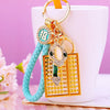 Green Abacus Sky-Blue-Strap