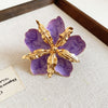 Purple Flower Ring