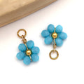Gold-Tone Bead and Daisy Metal Charms with 22 Listed Options view 10