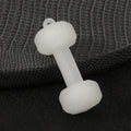 Mini Gym Dumbbell Shaped Charm Pendants in Ten Colors view 10