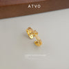Crystal Bow Ring