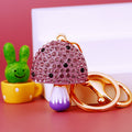Jelly Crystal Mushroom Keychains in Five Colors plus Assorted Option view 4