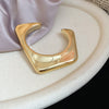 Gold Triangle Cuff