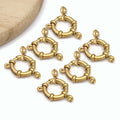 Gold-Tone Spring Clasp Jewelry Findings with 20 Listed Options view 8