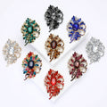 Large Crystal Peacock Statement Brooch in Nine Colorways view 1