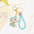 Rhinestone Chinese Zodiac Animal Keychain Metal Charm Set view 11