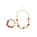 Gold Tone Nugget Bead Necklaces And Bracelets Multi Colors view 5