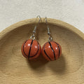 Resin Soccer And Basketball Ball Dangle Earrings 2 Styles view 7