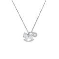 Silver-Tone Rocking Horse Pendant Necklace - One Style view 5