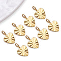 Gold-Tone Heart and Star Metal Charms with 16 Listed Options view 11
