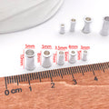 Metal Hourglass Spacer Beads in Five Sizes and Three Finishes view 6