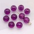 Ten-Color Eight Millimeter Translucent Round Acrylic Bead Collection view 11