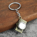 Vintage Camera Alloy Keychain Gift Bag Charm Accessory