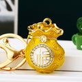 Enamel Classic Fortune Pouch Keychains in Five Colors with Wrist Loops view 9