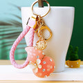 Jelly Gourd Keychains in Five Colors with Braided and Plain Loops view 6