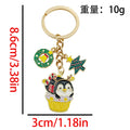 Thirty-Six Christmas Character Metal Keychain Designs view 8