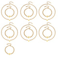 Heart Initial Zircon Cuban Necklace Bracelet Gold Steel view 5