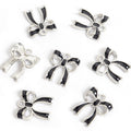 Enamel Ribbon Bow Jewelry Components For DIY Earrings And Bracelets Charms view 11