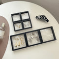 Square Transparent Membrane Jewelry Display Boxes for Jewelry Display view 3