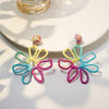 Rainbow Yarn Daisies