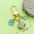 Starfish, Conch and Shell Charm Keychains in 64 Pictured Variations for Bags and Keys view 3