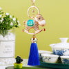 Sky-Blue Rocker Royal-Blue-Tassel