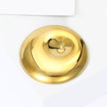 Polished Round Swirl Brooch in Two Metal Tones for Jackets Scarves and Lapels view 4