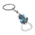 Anchor Accent Bottle Opener Keychains in Three Colors view 5