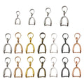 Metallic Pendant Bail Jewelry Findings with 7 Listed Options view 5