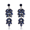 Blue Leaf Dangle