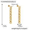 Gold Chain Drop