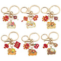 Horse Charm Keychains Featuring Apple Across 30 Pictured Variations view 5
