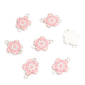 Patterned Mandala Flower Charm Jewelry Components For DIY Earrings And Bracelets Charms view 12