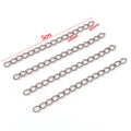 Gold-Tone Extender Chain Jewelry Findings with 19 Listed Options view 9