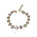 Silver Tone Green Teardrop Crystal Necklace And Earring Set view 5