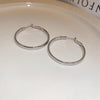 Silver Hoop 21