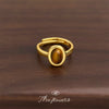 Tiger Eye Oval
