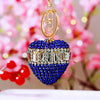 Royal-Blue Plain-Baguette-Heart