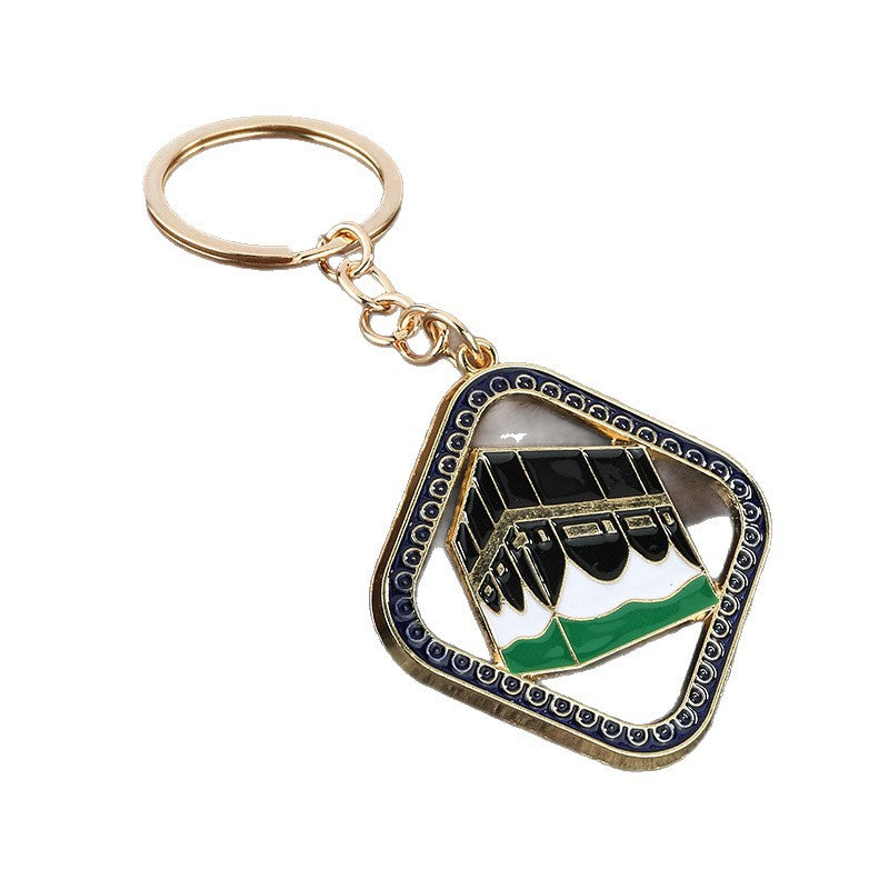 Moon Festival Zinc Alloy Bag Charm Keychain for Women
