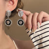 Black Medallion Drops